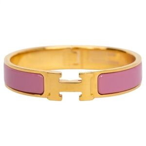 Pink Hermes Clic H